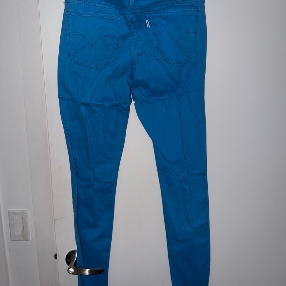 Levi's Blue Ankle & Cropped Jeans
